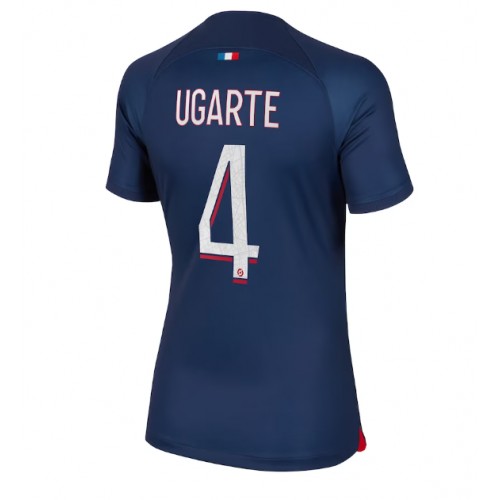 Paris Saint-Germain Manuel Ugarte #4 Domaci Dres za Ženska 2023-24 Kratak Rukav